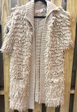 Shaggy Loop Cardigan Coatigan
