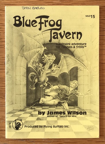 Tunnels trolls blue - 5e, frog