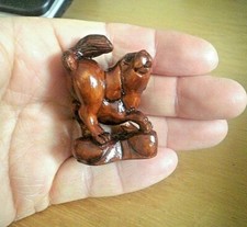 Hand Carved wood netsuke