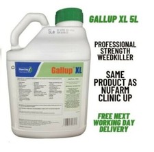 GALLUP XL 5L INDUSTRIAL STRENGTH WEEDKILLER - SAME ACTIVE AS CLINIC UP 5L