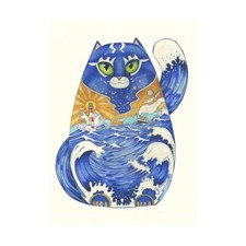 Ships Cat Card by Daniel