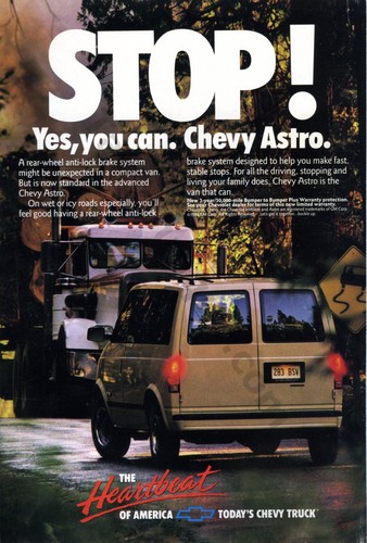 1989 chevrolet chevy astro van - chevrolet,