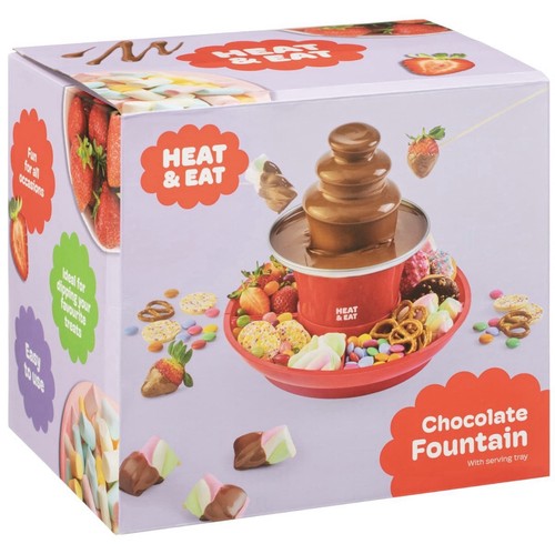 Heat eat chocolate fountain - &,
