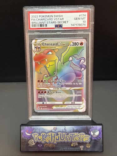 Pokemon card charizard vstar - card,