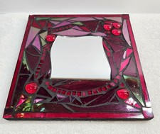 Signed By Artist Glass Mosaic