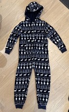 Next Boys Navy 1Onesie All-in-One Playsuit Age 9 Years