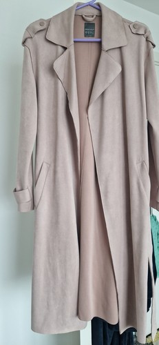 Primark pink suede - primark, coat