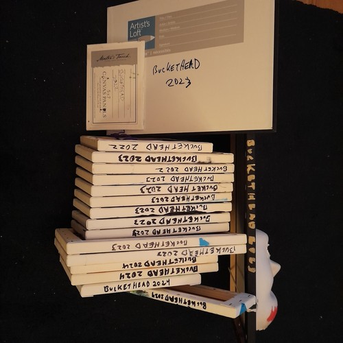 Buckethead paintings signed - 18,