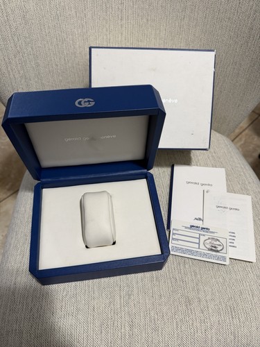 Gerald genta watch - genta, box