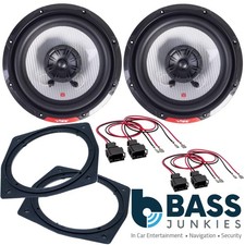 Audi TT MK2 2007-2014 Vibe 360 Watts Rear Side Car Speakers Upgrade Kit