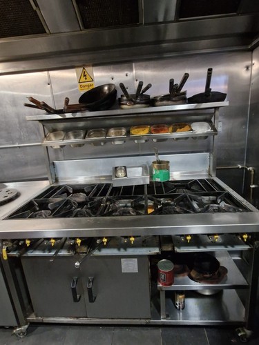 Commercial burner gas range - burner,