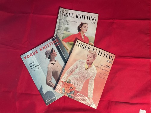 Vintage vogue knitting - vogue, books