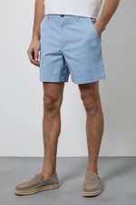 Maine Light Blue Shorts Mens