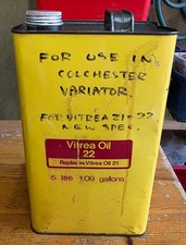 VintageVitrea Oil 22 Empty