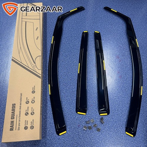 4pcs wind deflectors tinted - 4pcs,