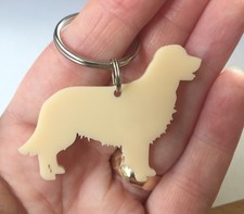 Golden Retriever Dog Keyring