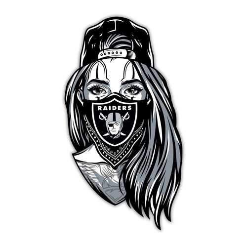 Las vegas raiders sticker - las,