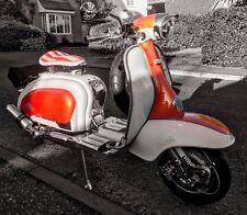 Lambretta Solo Single Seat Conversion kit for Series1 Series2 Series3 Scooter 