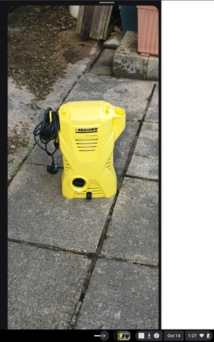 Karcher pressure washer - pressure,
