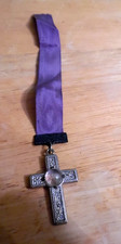 VNTG RELIGIOUS SILVER CROSS