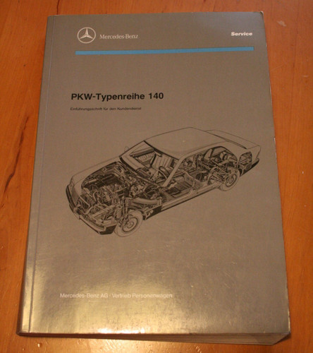 Workshop manual mercedes - workshop, w