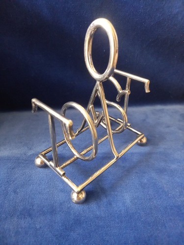 Toast rack nice silver plated - toast,