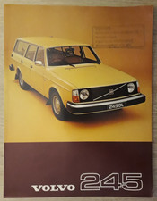 Volvo 245 Estate Brochure /