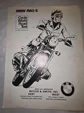 1970s BMW Motorcycle Cycle