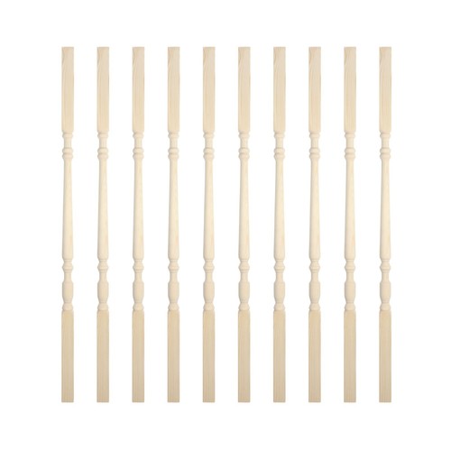 Pine classic stair spindles - pine,