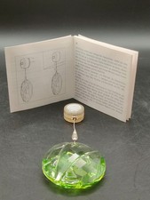 Swarovski 50mm Prism in Antique Green – Boxed Crystal Suncatcher, Rare VGC