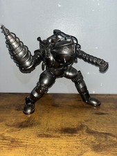 Bio Shock : Big Daddy  Metal Sculpture Handmade Very Rare