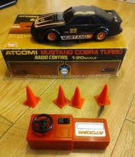 Atcomi Ford Mustang Cobra Turbo Radio Control 1/20 Retro Vintage RC Car Fox Body