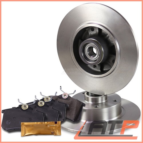 Brake discs solid ø260 set - discs,