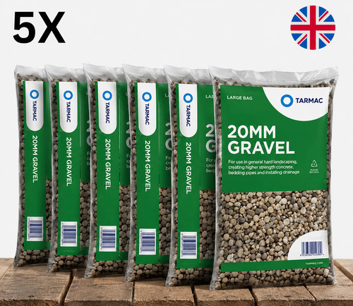 20mm tarmac gravel pea - gravel,