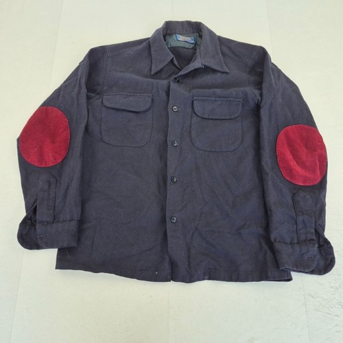 Pendleton shirt medium navy - pendleton,