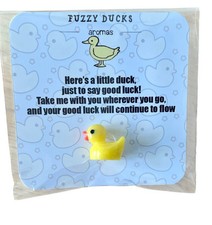 Good Luck Duck, Pocket Hug Duck, Lucky Duck Gift, Novelty Duck Good Luck Charm