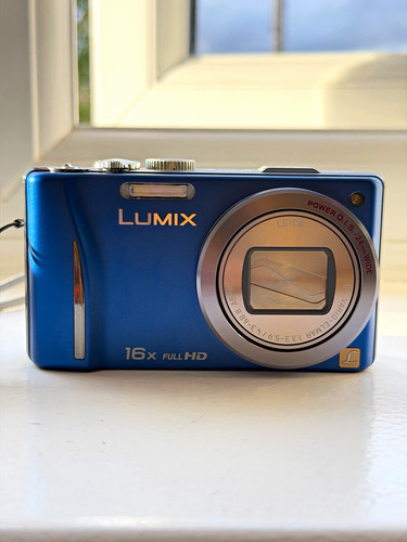 Panasonic lumix dmc tz20 - lumix, blue