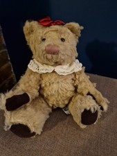 Vintage Style Russ Sitting Teddy Bear  Gretta