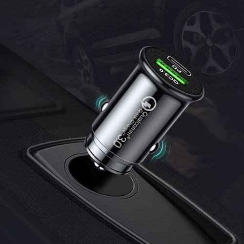 Dual usb car - pd, charger