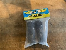 NOS Vintage GT axle pegs BMX bicycle bike part 24tpi 3”