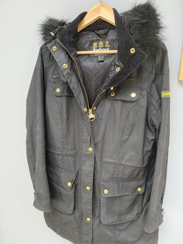 Barbour international black - international,