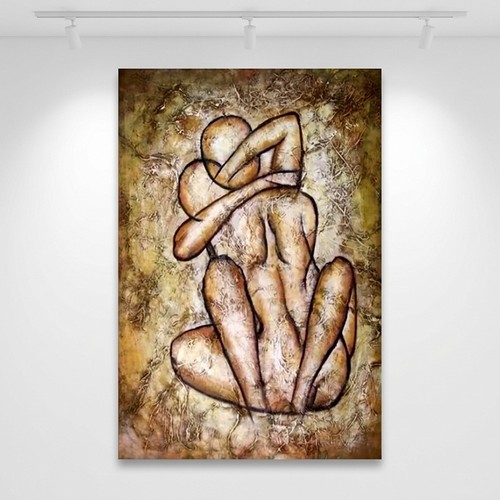 Large handpainted lover - large,