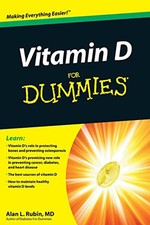 Vitamin D For Dummies by Rubin, Alan L. Paperback Book The Cheap Fast Free Post