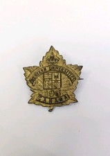 WW1 Canadian 196th Battalion