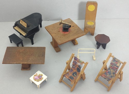 Lot dolls house - lot, of