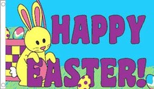HAPPY EASTER FLAG 5' x 3'