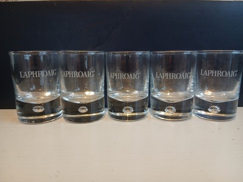 Laphroaig whiskey shot glasses - laphroaig,