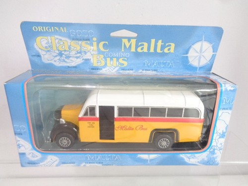 Classic gozo malta bus diecast - malta,