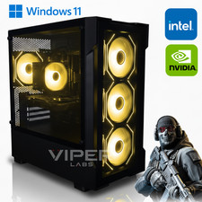 RTX 5060 NVIDIA  Intel i7 32GB DDR4 RAM 1TB SSD Windows 11 WiFi White GAMING PC