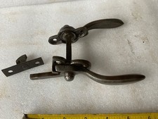 RUSTIC DOOR HANDLE AND LATCH OLD COTTAGE KITCHEN LARDER CUPBOARD GATE LOO TOILET